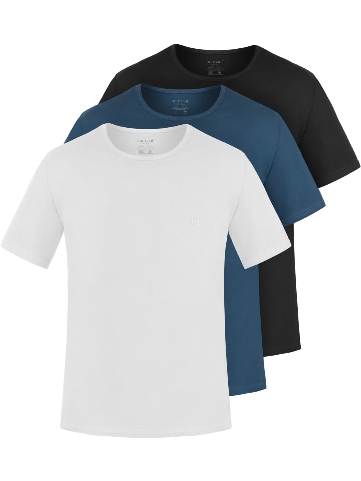 

Normani Комплект из 3 мужских футболок из органического хлопка от Nyons в темно-синем, черном и белом цветах, Черный, Normani Комплект из 3 мужских футболок из органического хлопка от Nyons в темно-синем, черном и белом цветах