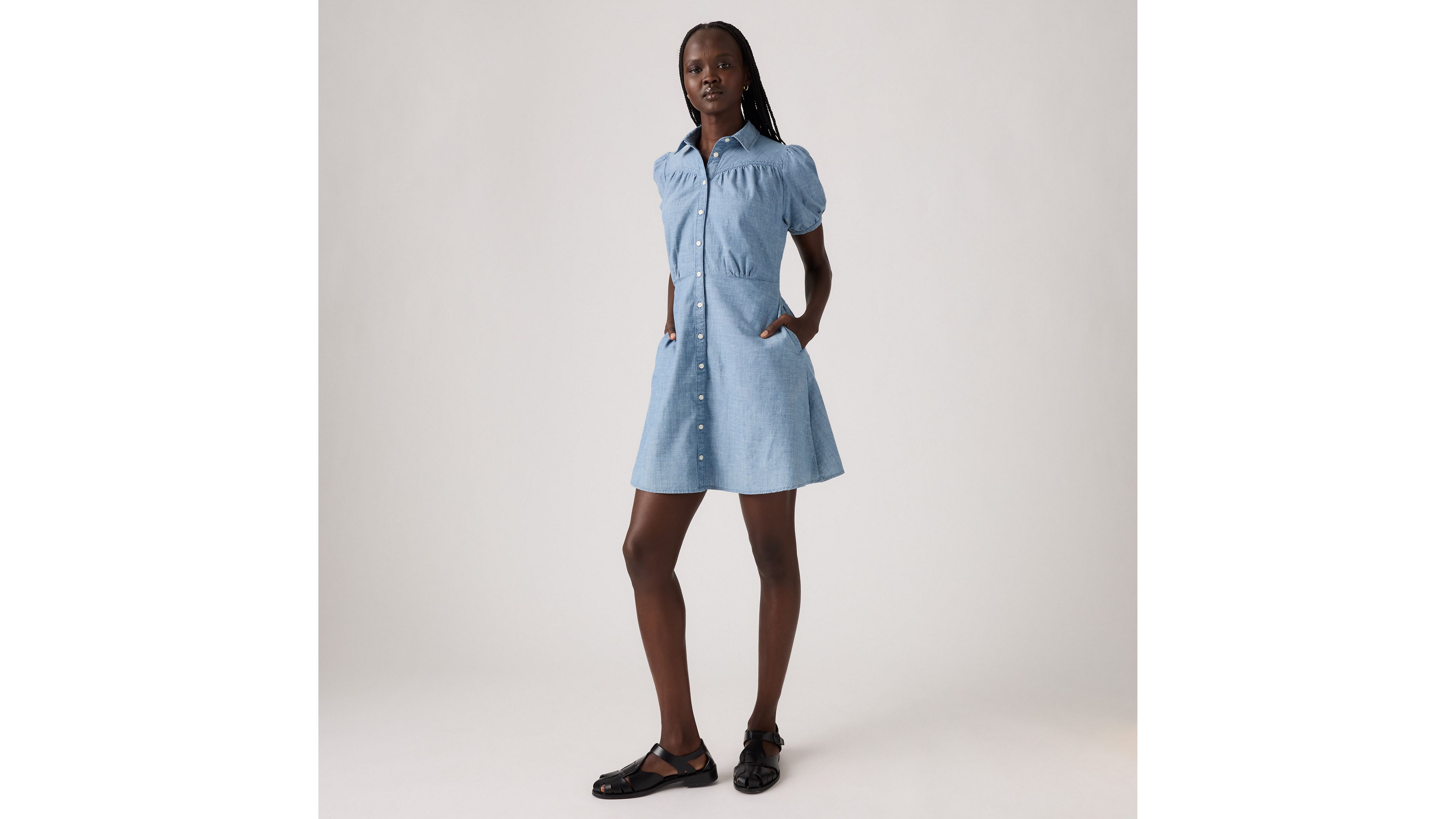 

Мини-платье Lea Levi's, My World Is Blue - Light Wash