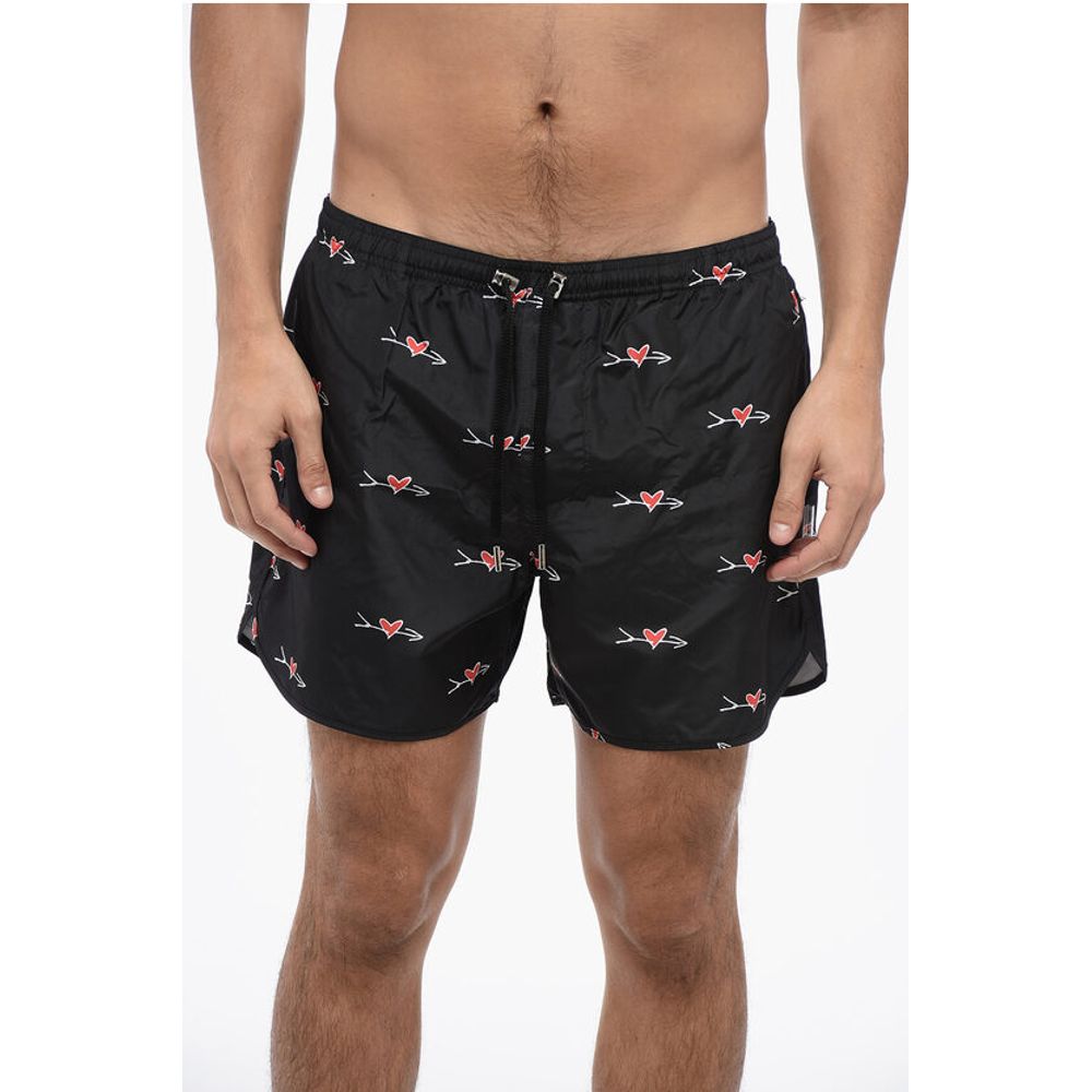 

Шорты для плавания с принтом CUPID ALL-OVER Neil Barrett, Bicolor