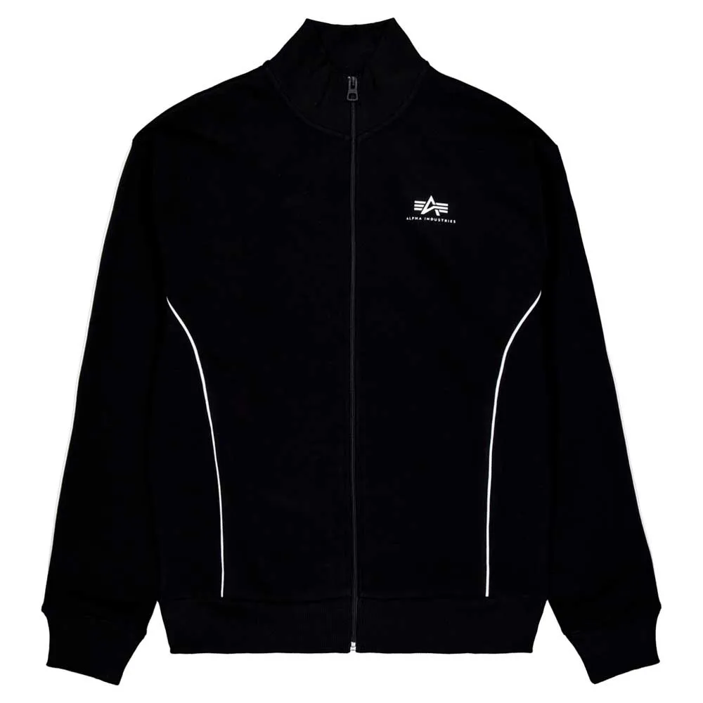 

Толстовка Alpha Industries Track Sl full zip, черный