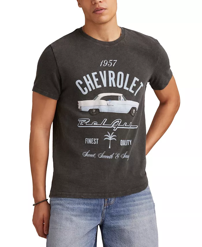 

Мужская футболка Chevy Bel Air Lucky Brand, черный