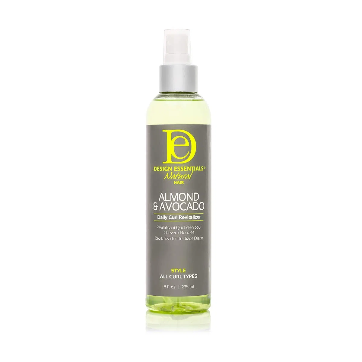 Ежедневный активатор локонов Design Essentials Natural Almond & Avocado Daily Curl Revitaliser 8 унций Design Essentials