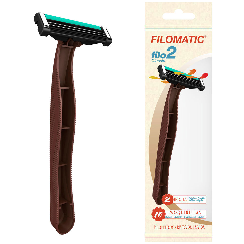 

Лезвия бритвы Maquinilla de afeitar filo2 Filomatic, 10 шт