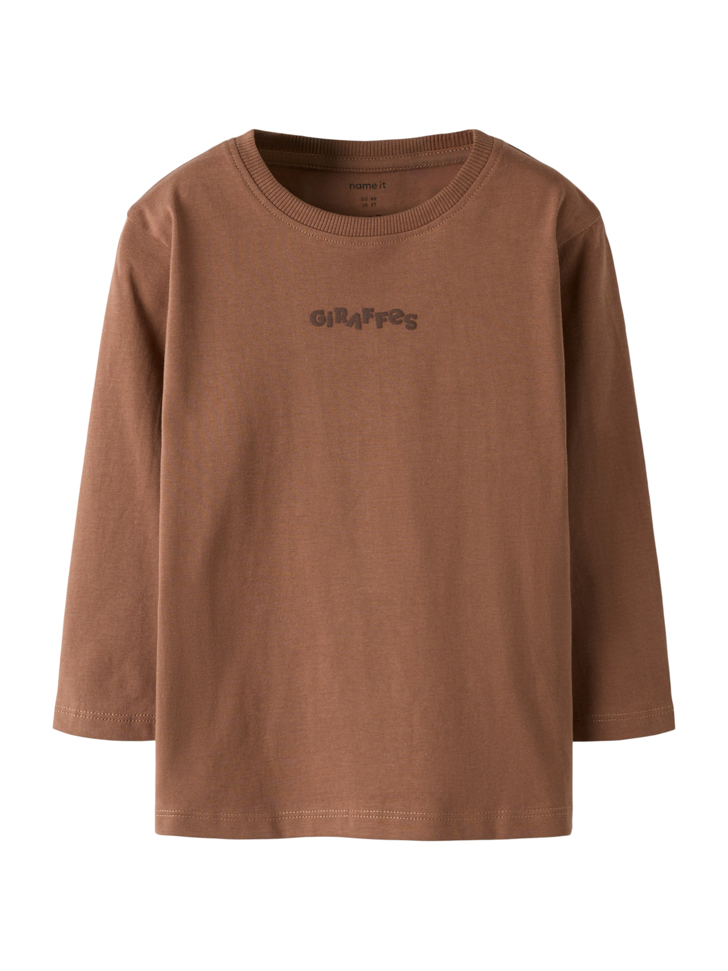 

NAME IT Лонгслив 'NMMDENIUS' в цвете Brown, Light Brown