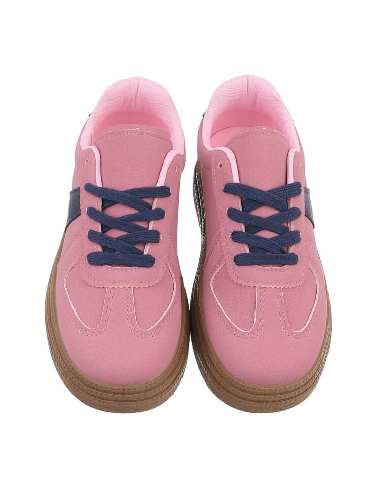 Кроссовки на шнуровке Ital-Design Freizeitschuh, цвет Pink und Blau — фото 4