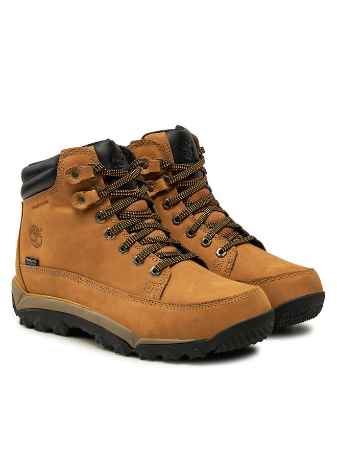 Мужские ботинки Timberland Ek Rime Ridge из нубука, оранжевый — фото 2