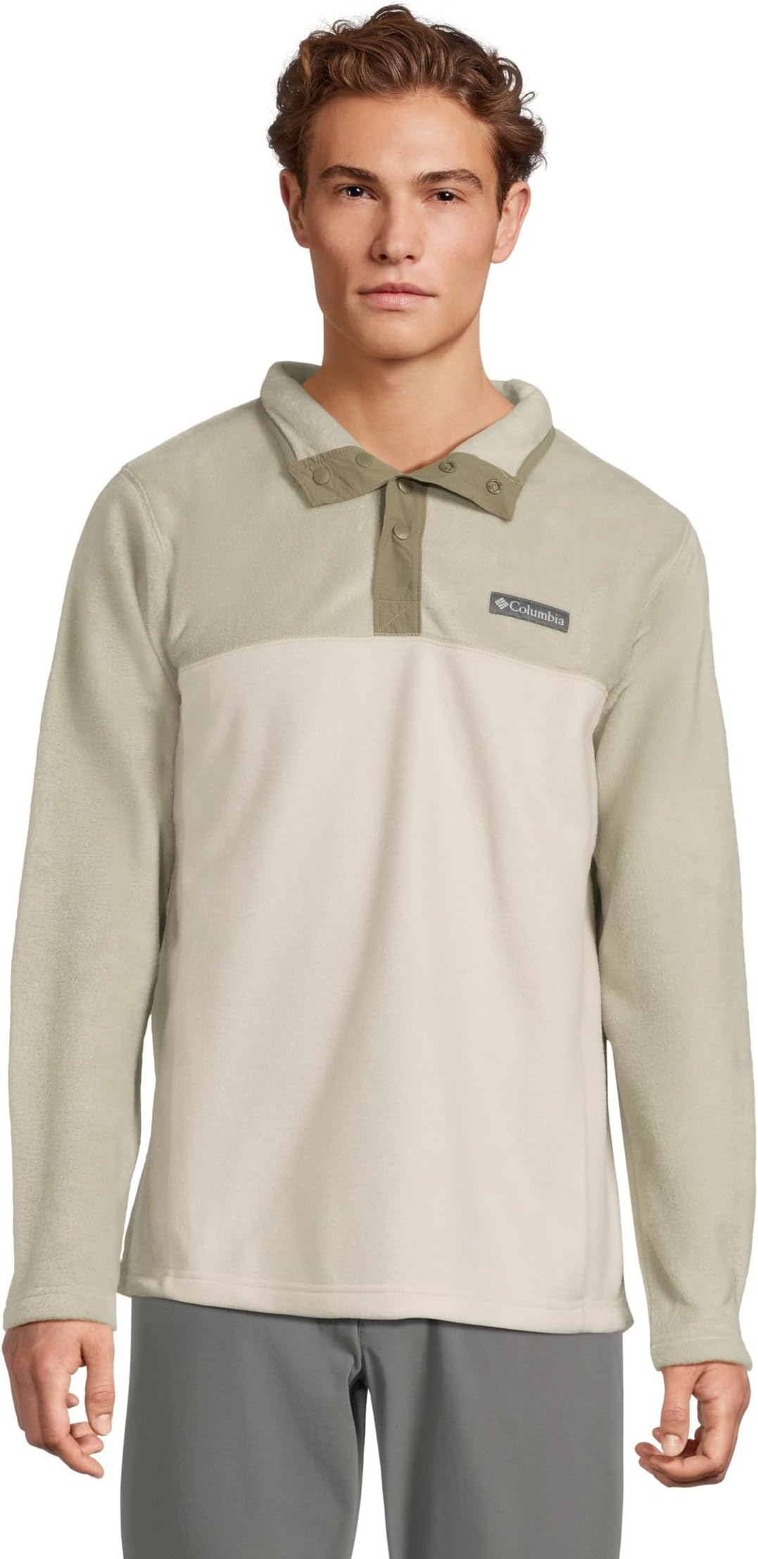 

Толстовка Columbia Steens Mountain Half Snap II, цвет Dark Stone/Safari