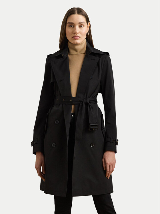

Переходное пальто 297967122001 Lauren Ralph Lauren, черный