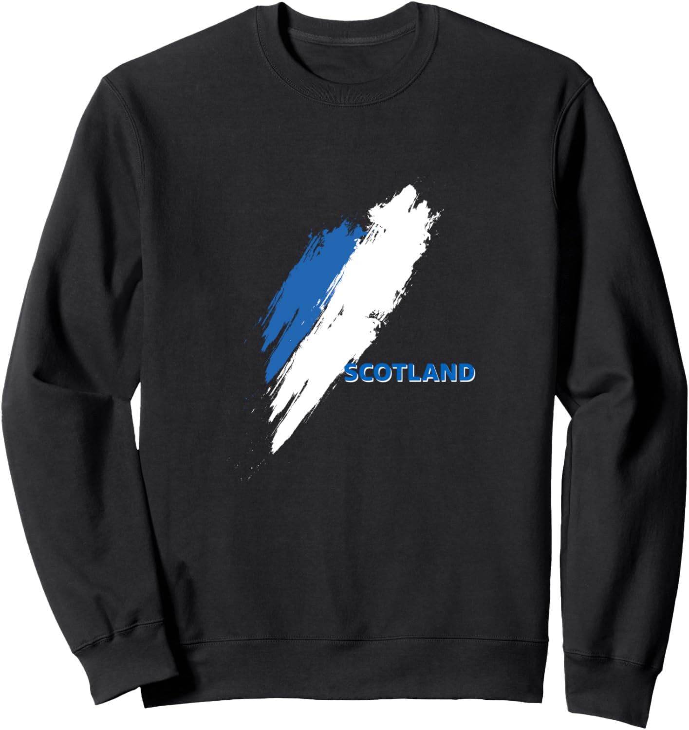 

Толстовка с флагом Шотландии Scotland, черный