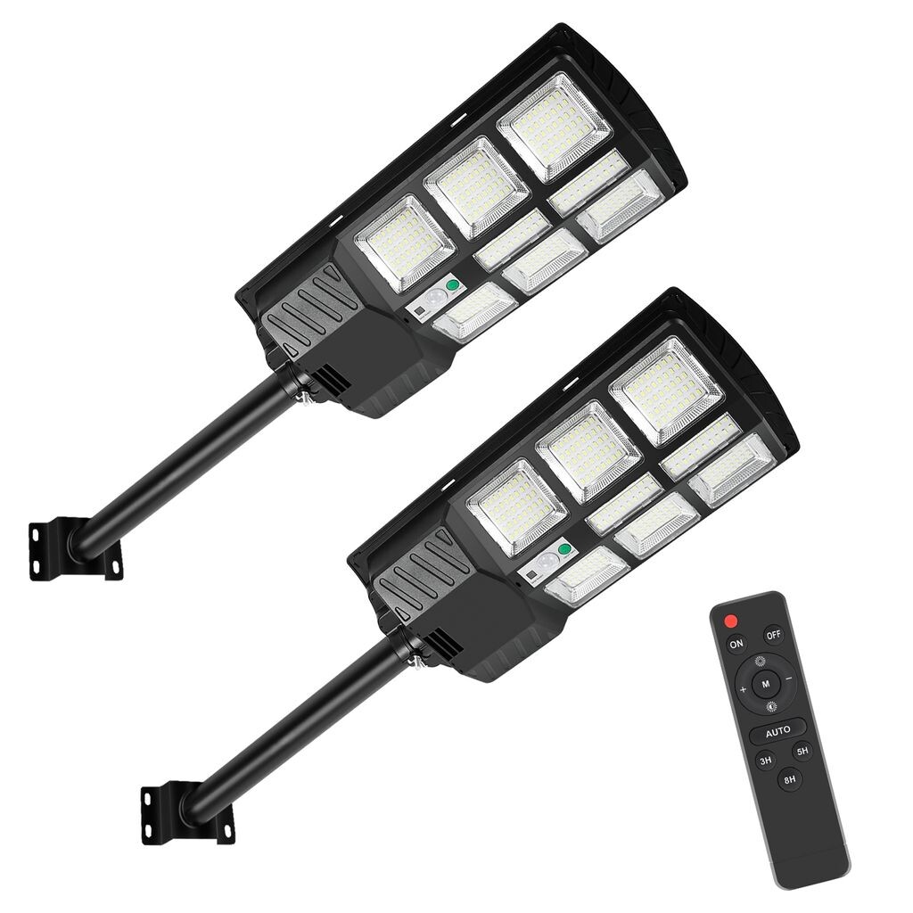 

Jopassy 2x 400W уличный фонарь настенный светильник на солнечной батарее с детектором движения уличный фонарь светодиодный, черный