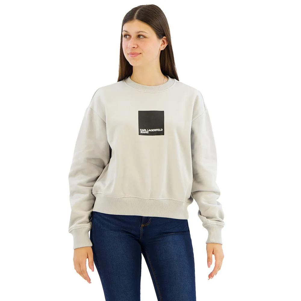 

Толстовка Karl Lagerfeld Reg Box Logo, бежевый