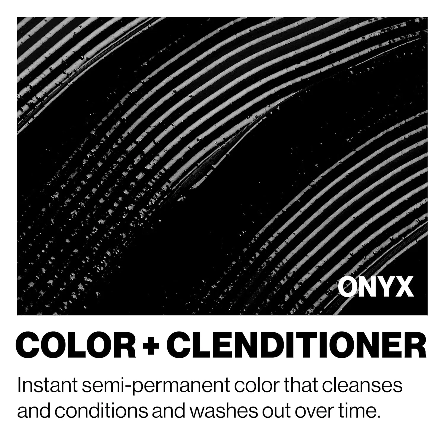 Keracolor Color + Clenditioner 3-в-1 Кондиционер для окрашивания волос, мягко очищает и кондиционирует, полуперманентная краска для волос, 23 оттенка, 355 мл, Onyx — фото 3