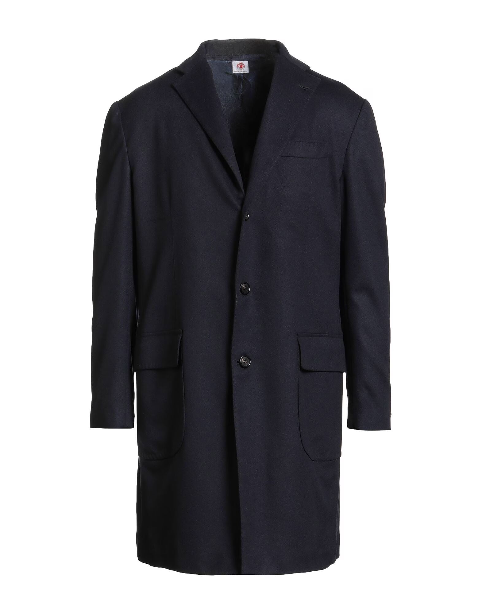 

Пальто Luigi Borrelli Napoli, полуночно-синий