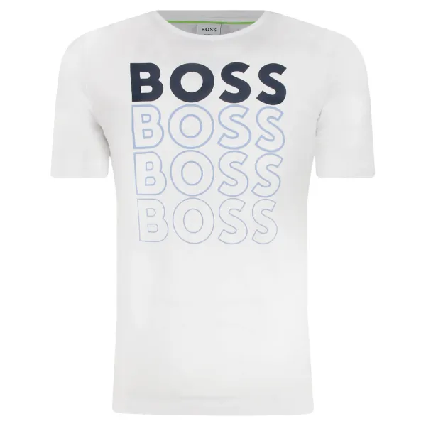 

Футболка стандартного кроя Boss, белый