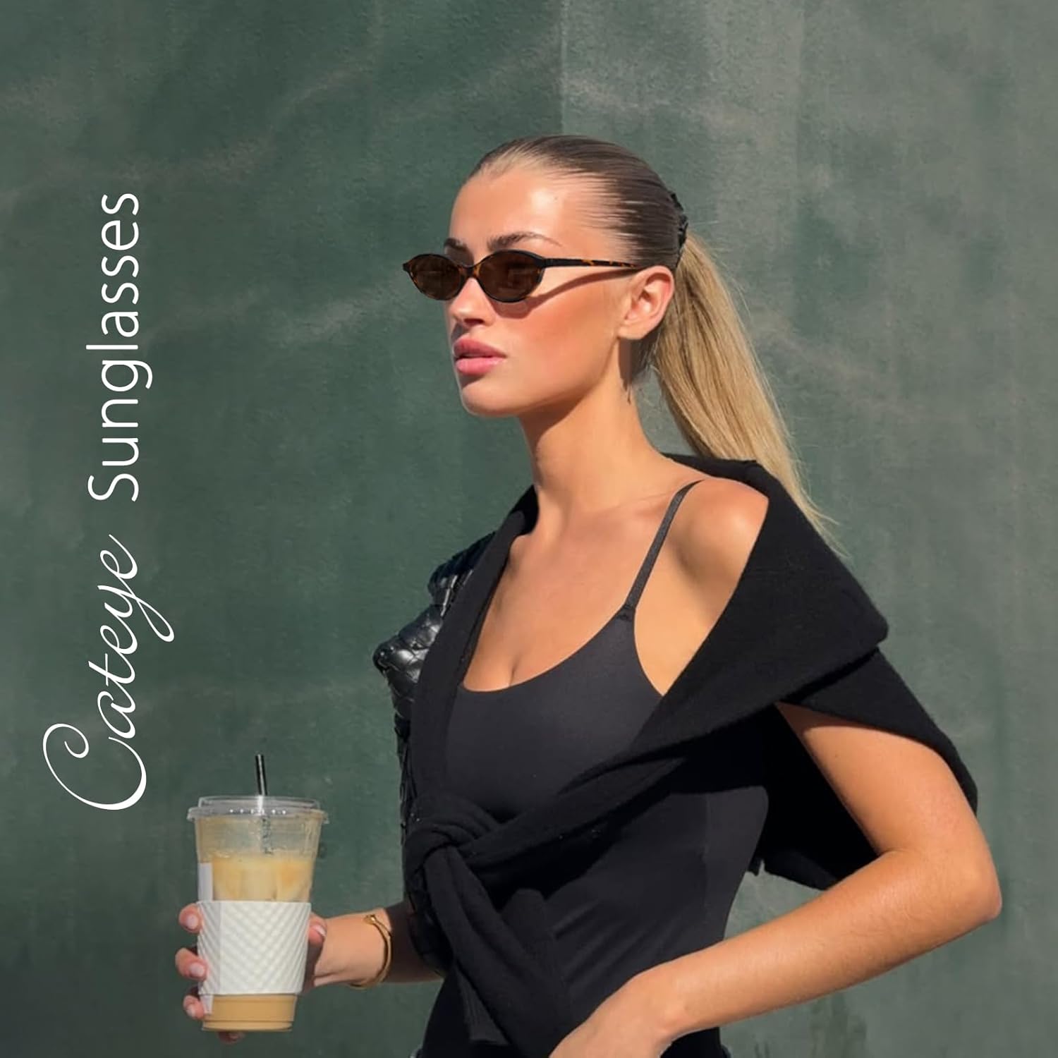 

Женские ретро-солнцезащитные очки овальной формы «кошачий глаз», модные, с защитой от УФ-излучения UV400 WOWSUN, 3 Pack: Black Frame Grey Lens+tortoise Grey+leopard Brown