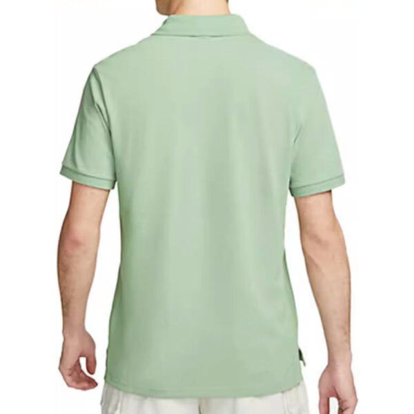 Футболка Nike Logo Polo T-Shirt 'Green', зеленый — фото 4