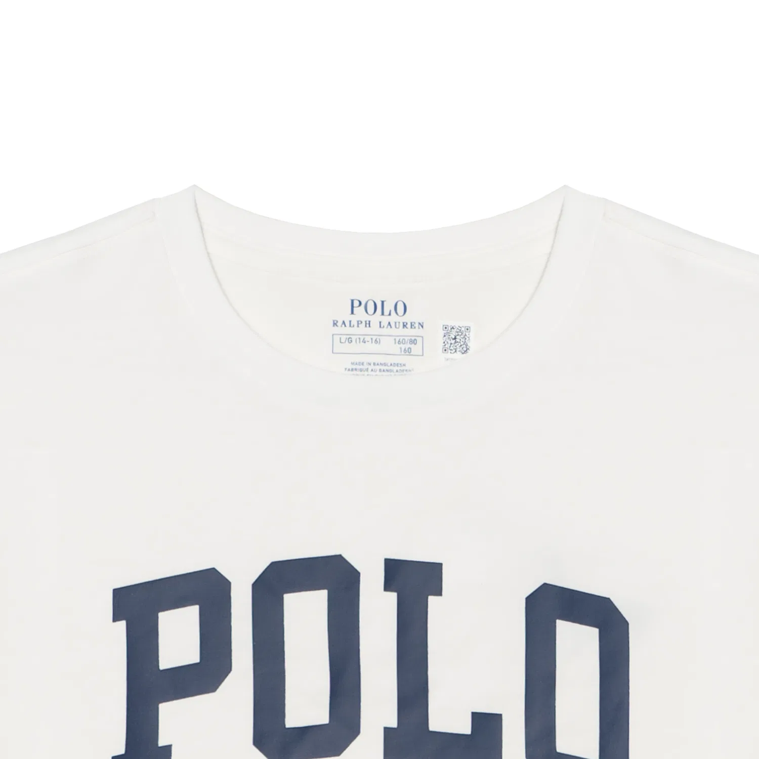 Футболка Polo Ralph Lauren Standard White для подростков — фото 4