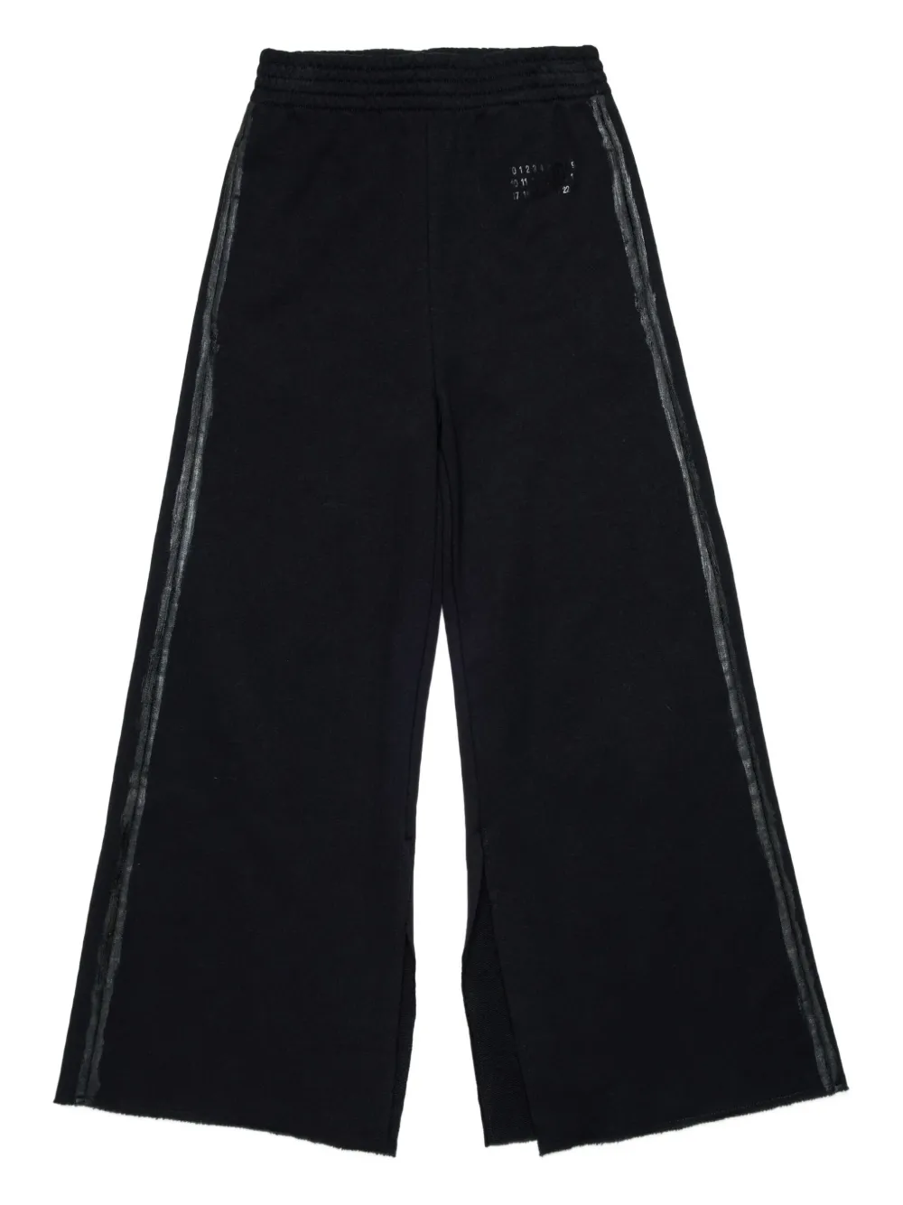 

Брюки с карманами MM6 Maison Margiela Kids, черный