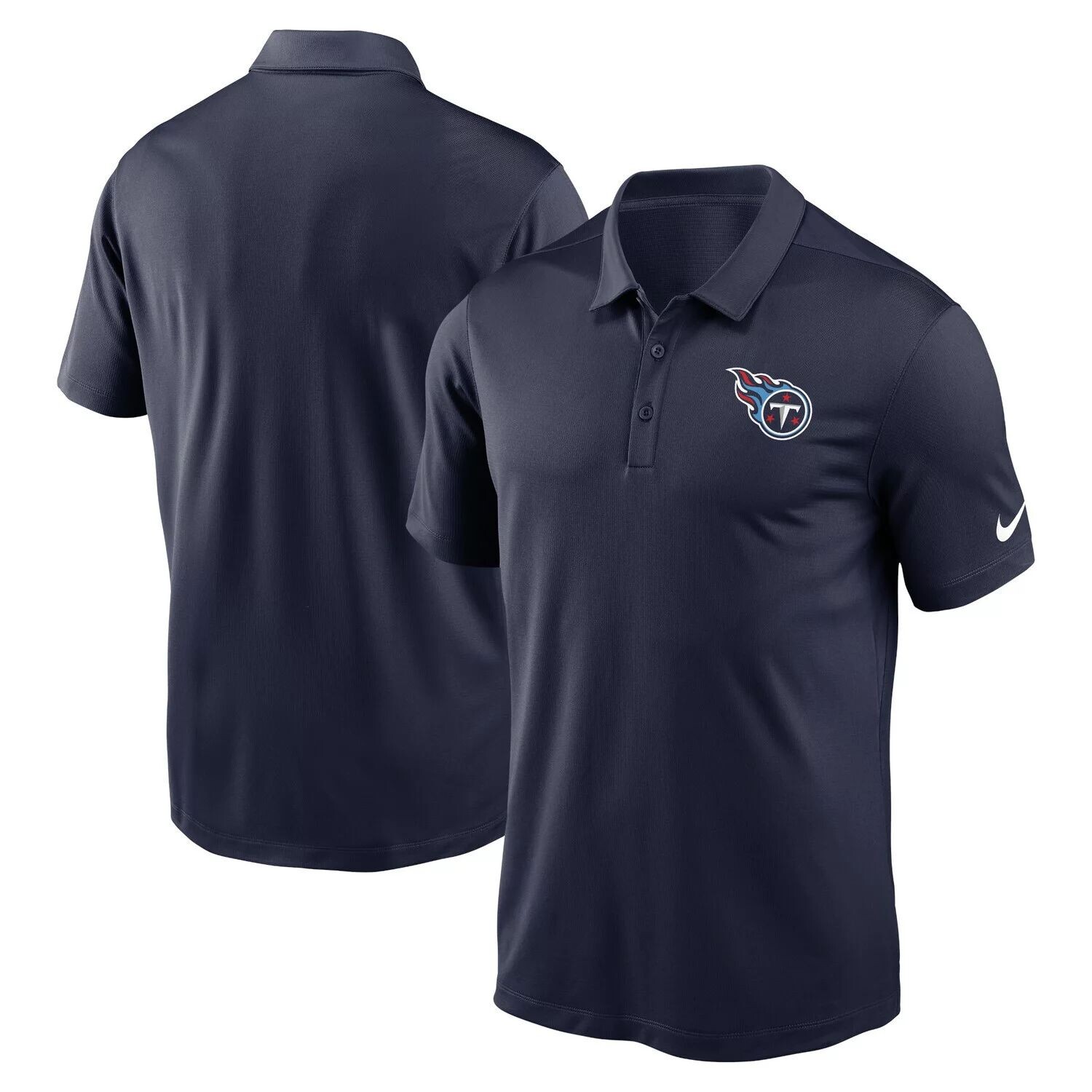 

Мужское темно-синее поло с логотипом франчайзинговой команды Tennessee Titans Nike, Синий, Мужское темно-синее поло с логотипом франчайзинговой команды Tennessee Titans Nike