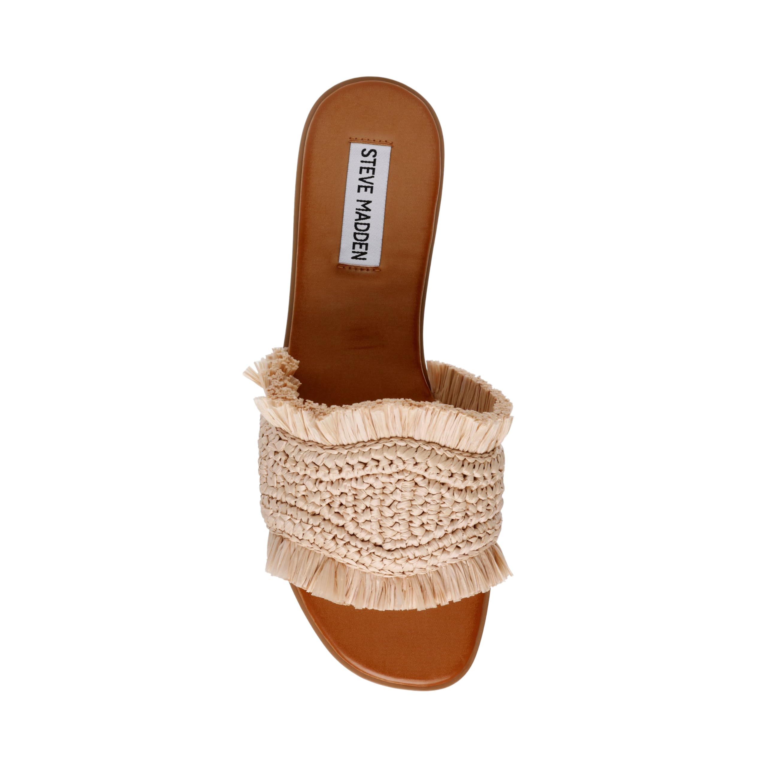 Сандалии Steve Madden Lakeshore, Tan Raffia — фото 2