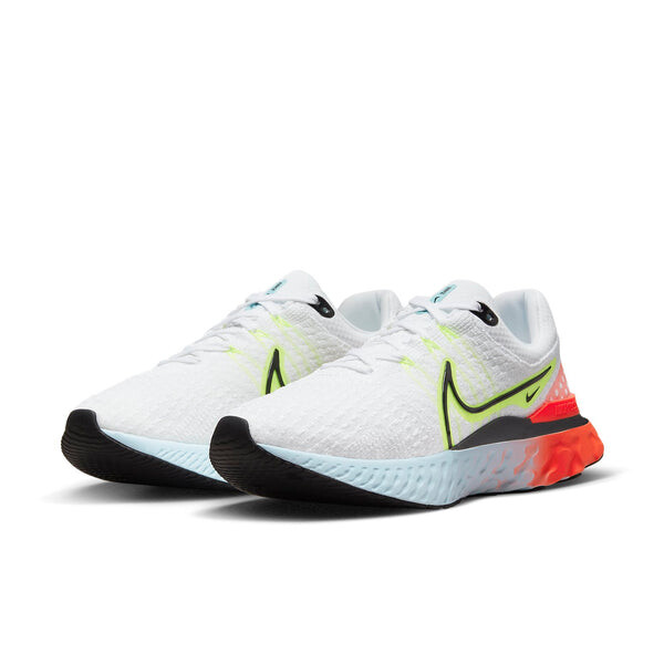 Кроссовки react infinity run flyknit 3 Nike, белый — фото 3