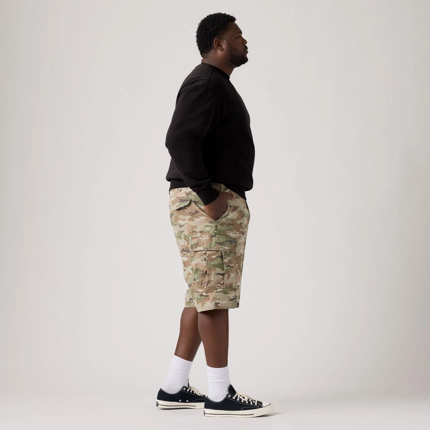 Мужские шорты Carrier Cargo 9 дюймов (большие размеры) Levi's, Green — фото 4