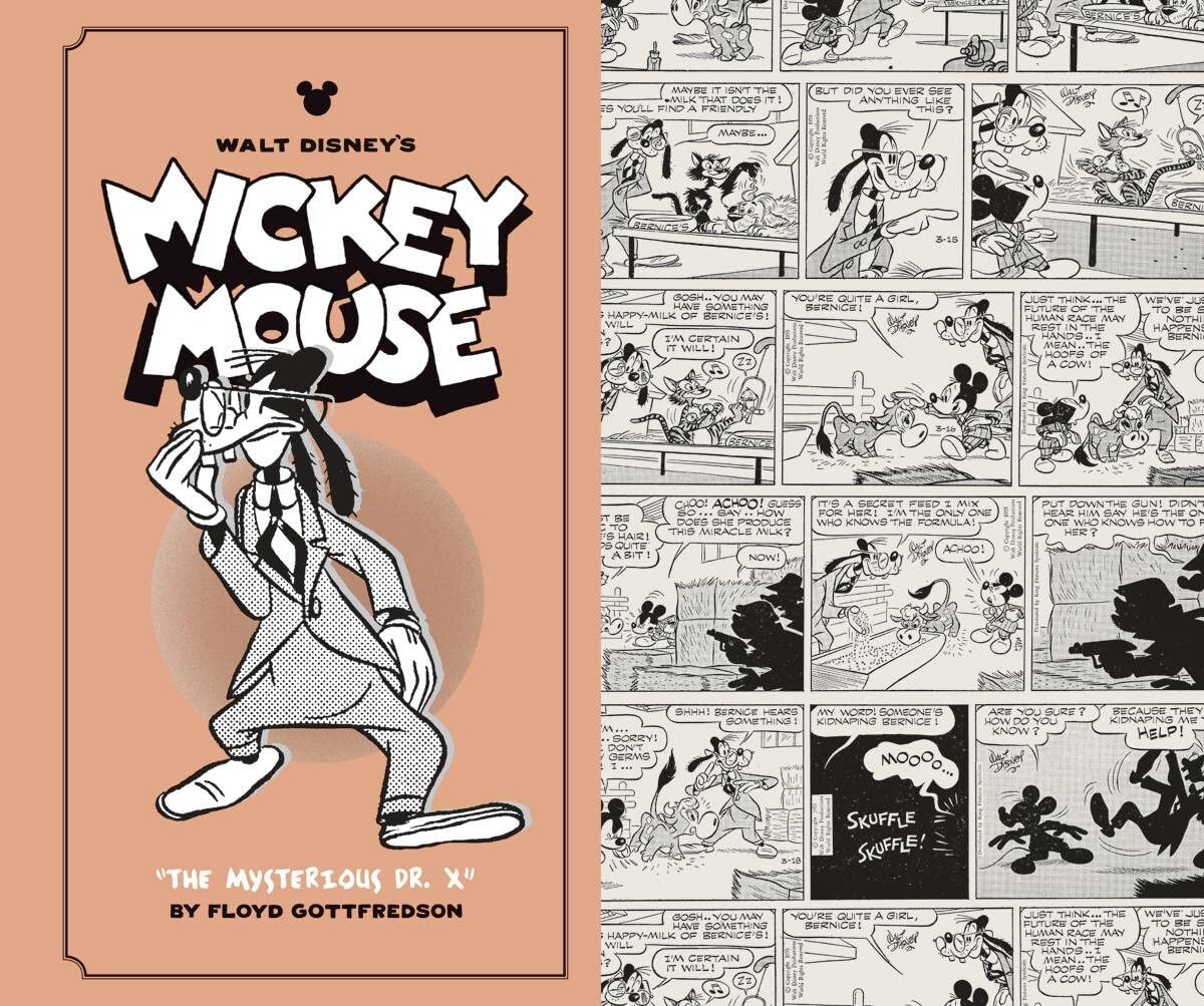 

Walt Disney's Mickey Mouse Vol 12: "The Mysterious Dr. X"