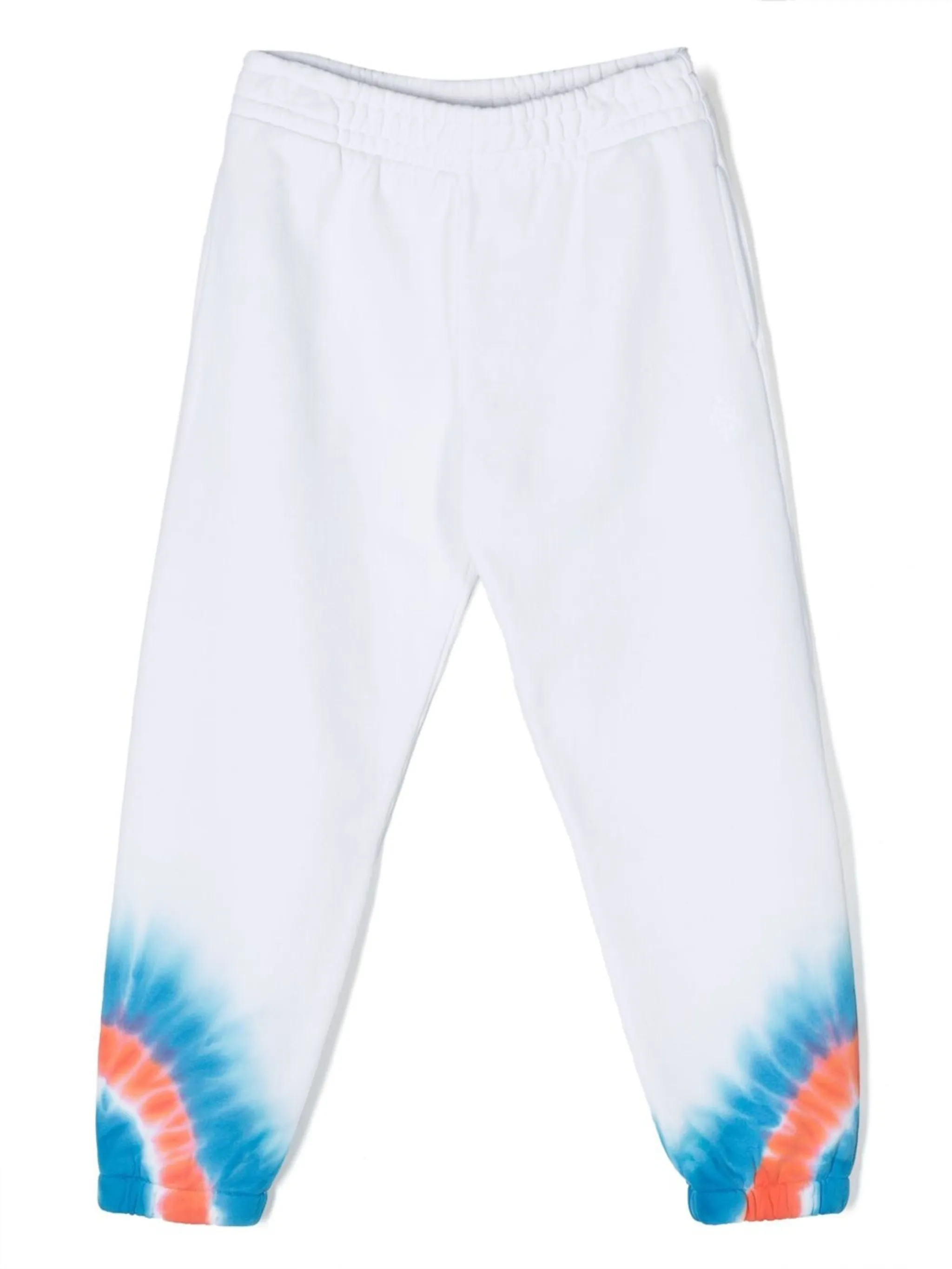 

Брюки с принтом тай-дай County Of Milan Kids, белый