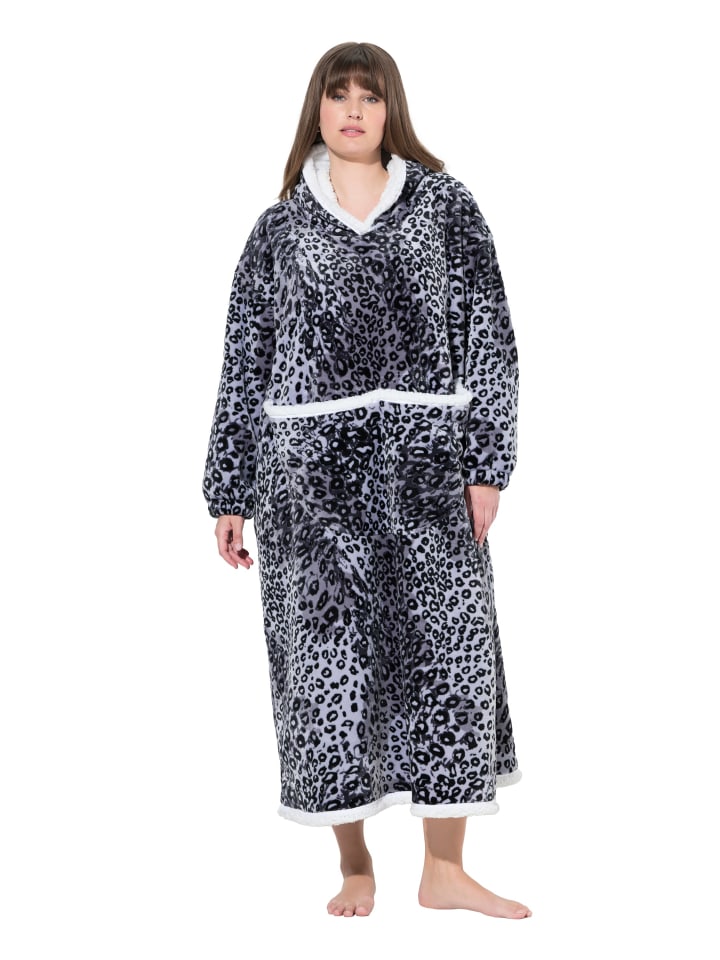 

Ulla Popken Домашняя блузка темно-серого цвета