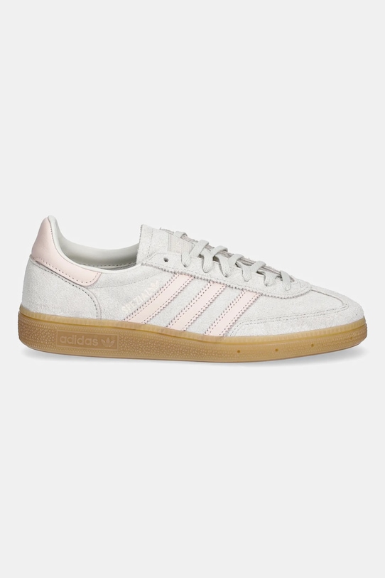 Замшевые кроссовки Handball Spezial Adidas Originals, серый — фото 2