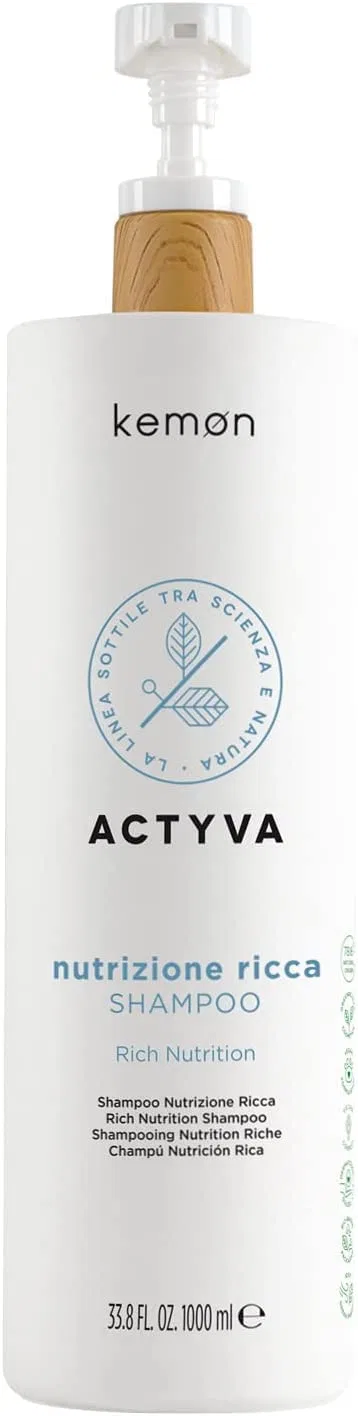 Шампунь Kemon Actyva Nutrizione Ricca, 1000 мл Actyva