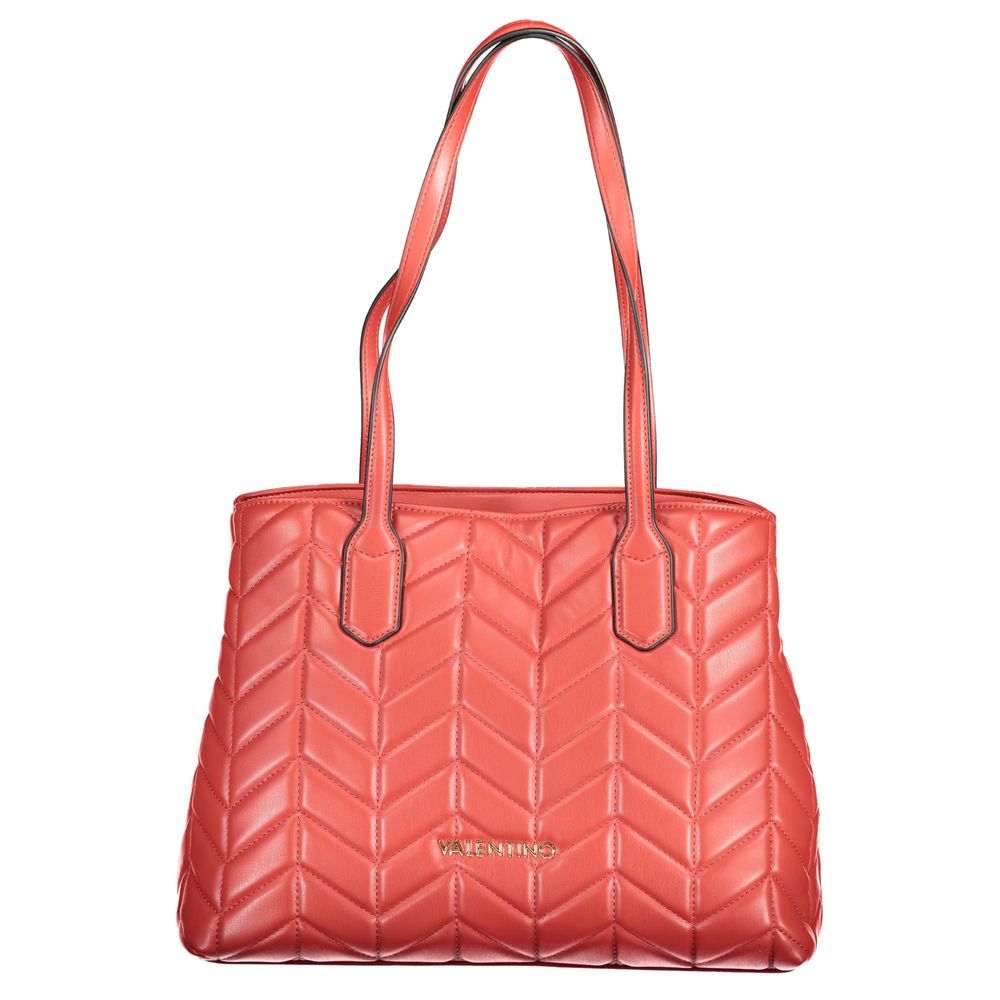 

Красная полиэтиленовая женская сумка Valentino Bags, Красный, Красная полиэтиленовая женская сумка Valentino Bags
