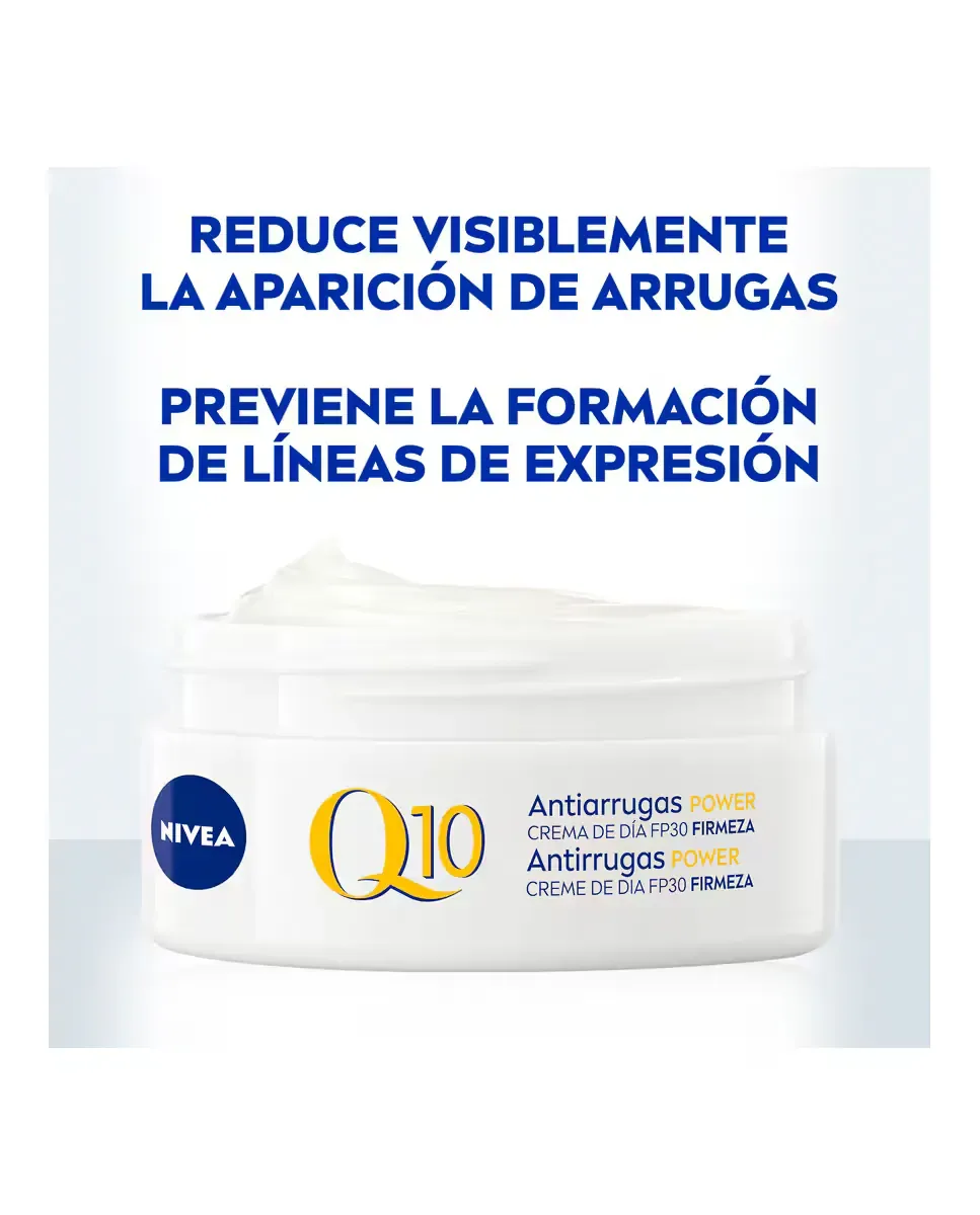 Крем для лица SPF30 NIVEA Дневной Q10 Power против морщин — фото 3