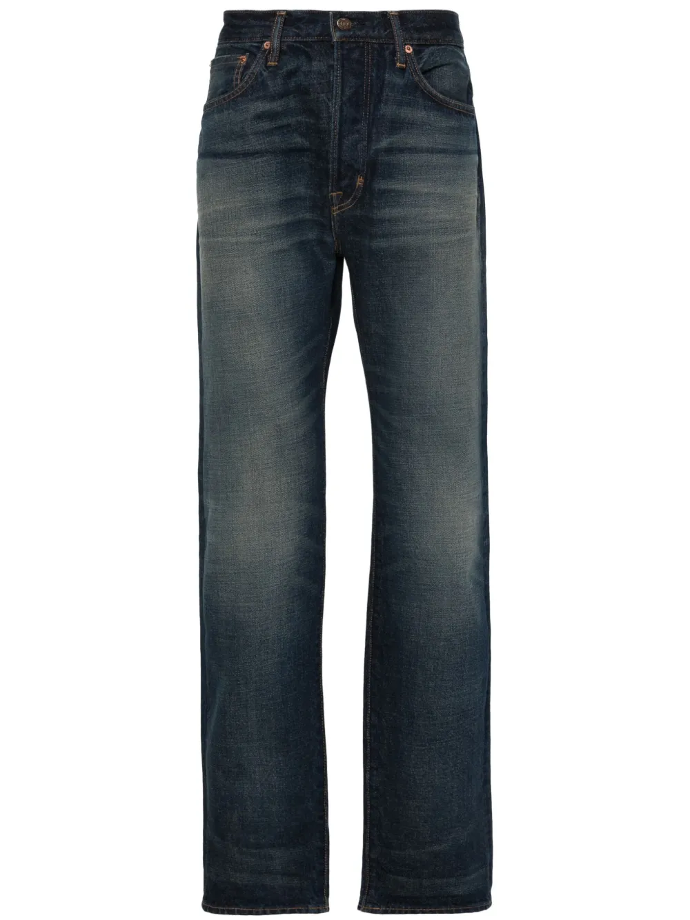

Прямые джинсы Selvedge TOM FORD, синий