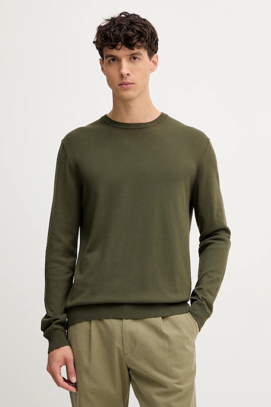 

Хлопковый свитер United Colors Of Benetton, зеленый