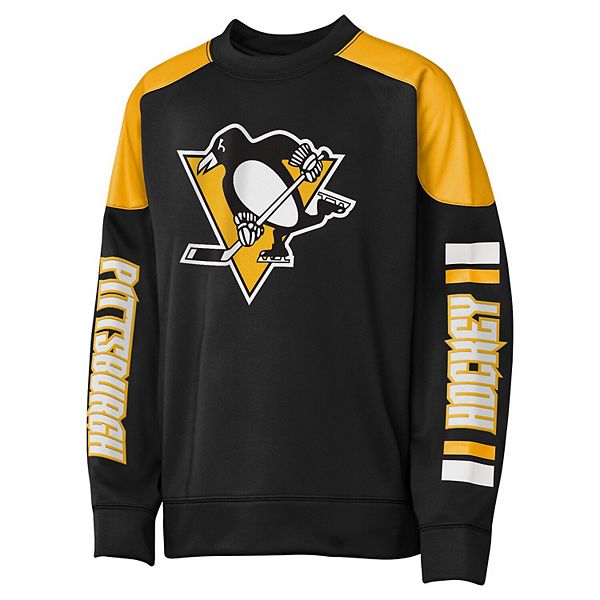 Толстовка с именем и номером Sidney Crosby Pittsburgh Penguins Outerstuff — фото 3