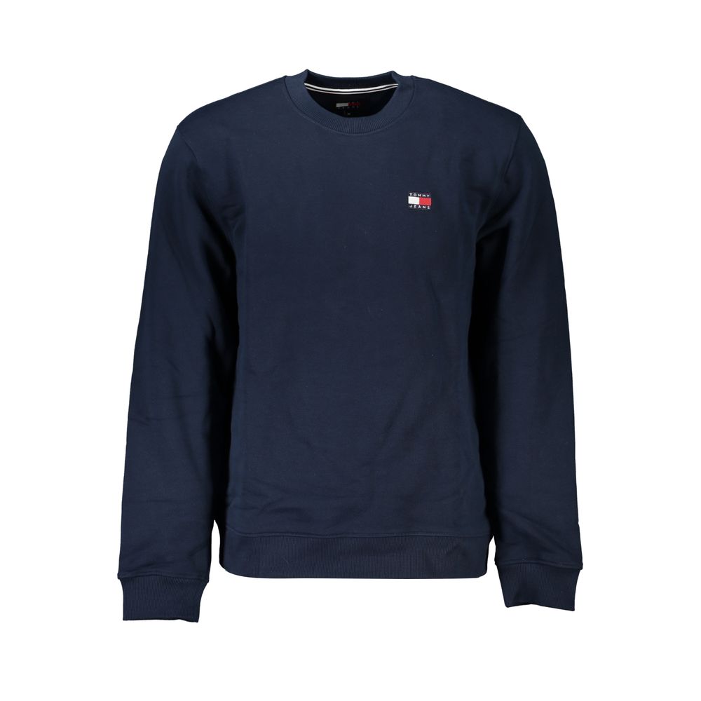 

Элегантная флисовая толстовка с круглым вырезом Tommy Hilfiger, синий