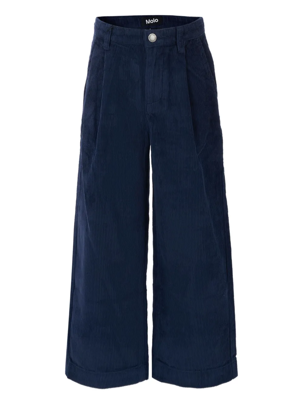 

Плиссированные вельветовые брюки Molo, синий