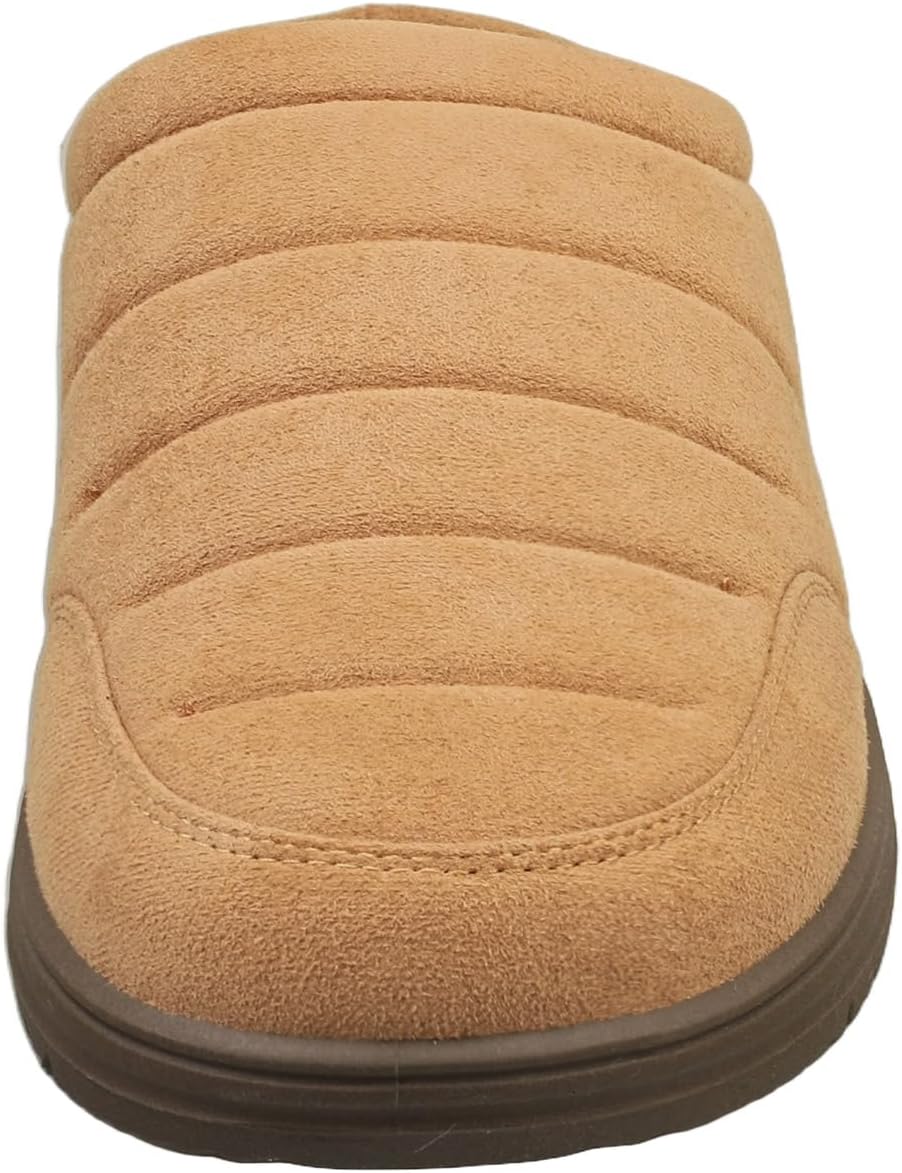 Мужские тапочки Skechers Murette Garvanza, Tan Microfibre — фото 3