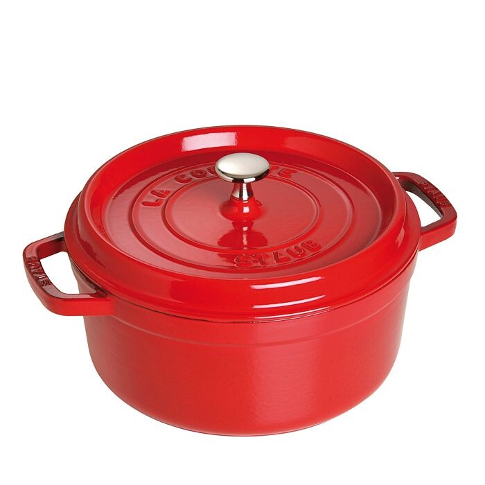 

Кокотница Staub круглая, 9 литров, красный