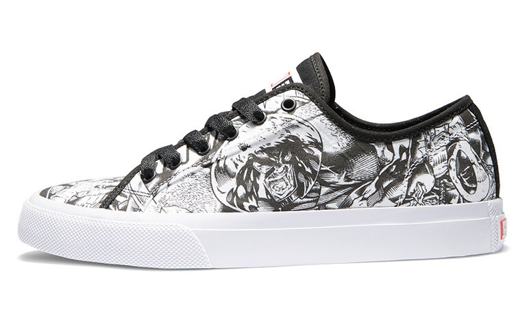 

Кроссовки DC Shoes Skateboarding Shoes Men Low-top Black/White, черный