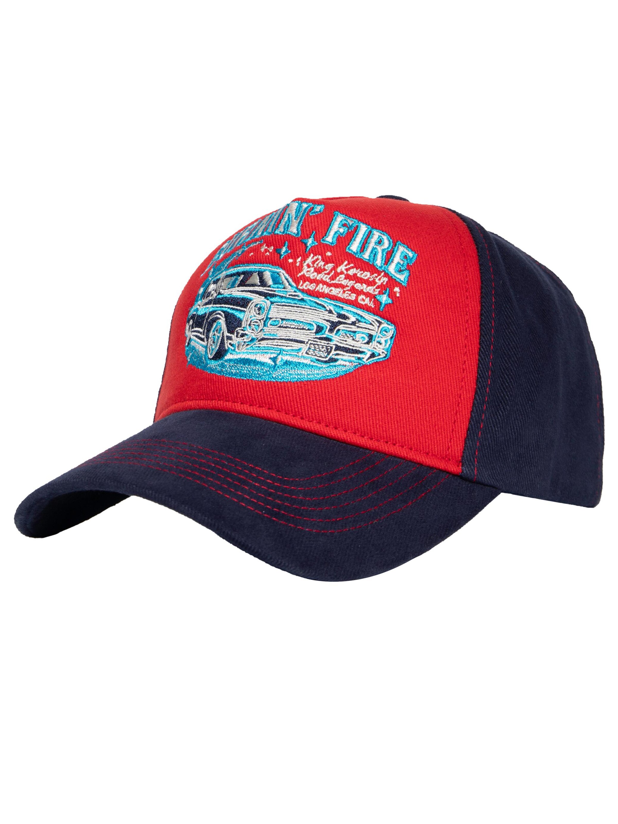 

King Kerosin Кепка 'Burnin' Fire' в красном цвете