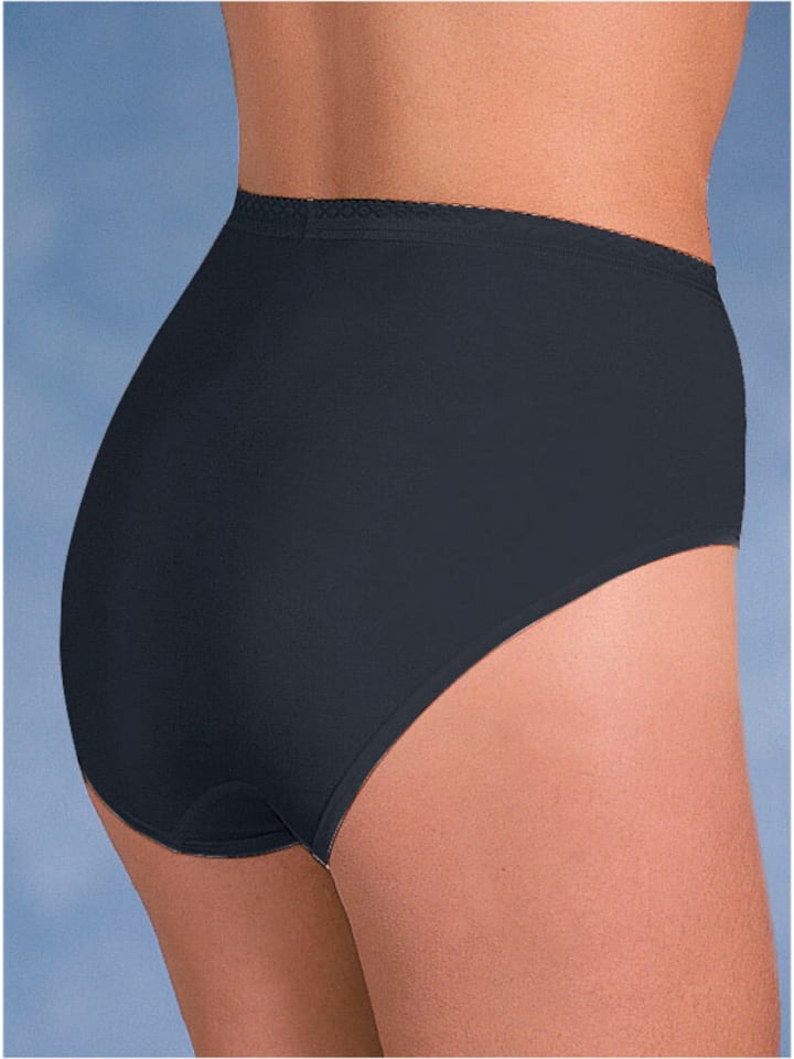 

Mey Черные трусы с высокой талией