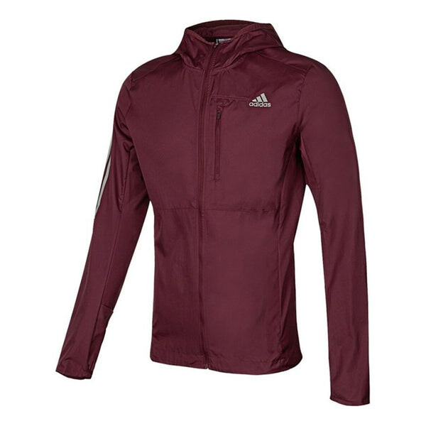 

Куртка adidas Own The Run Jkt Sports Woven Hooded Jacket Red, мультиколор