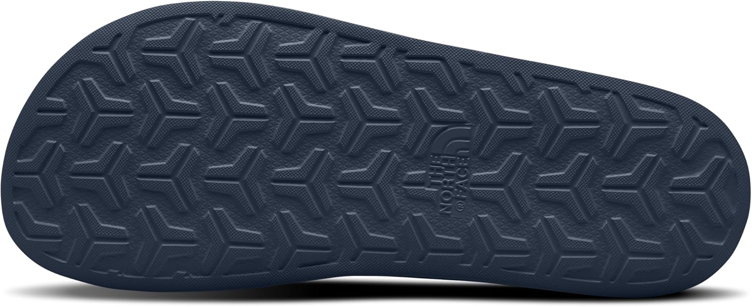 The North Face мужские сандалии Base Camp Slide Iii | Высокая амортизация, прочный ремешок из TPU и резиновая подошва, Summit Navy/Tnf White — фото 4