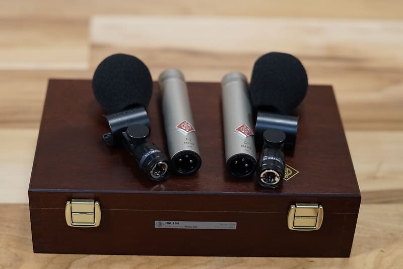 

Микрофон Neumann KM 184 Small Diaphragm Cardioid Condenser Microphone Matched Stereo Pair