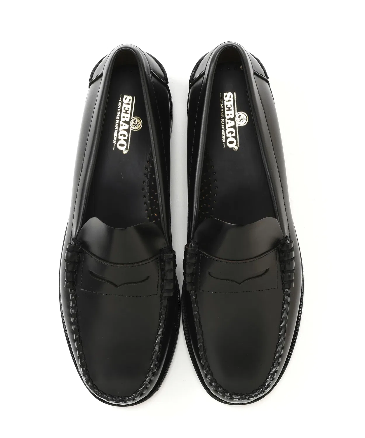 Унисекс кожаные лоферы SEBAGO CLASSIC DAN чёрные — фото 2