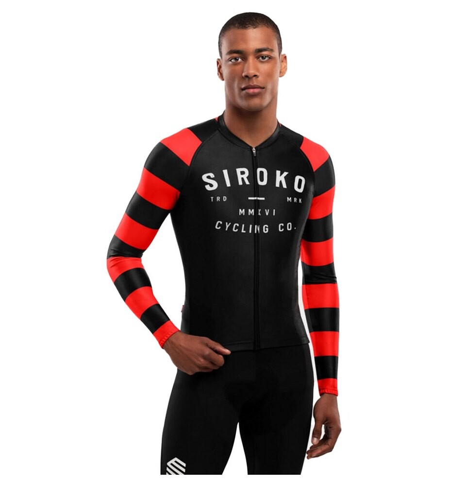 

Джерси с длинным рукавом Siroko M2 Rider, черный