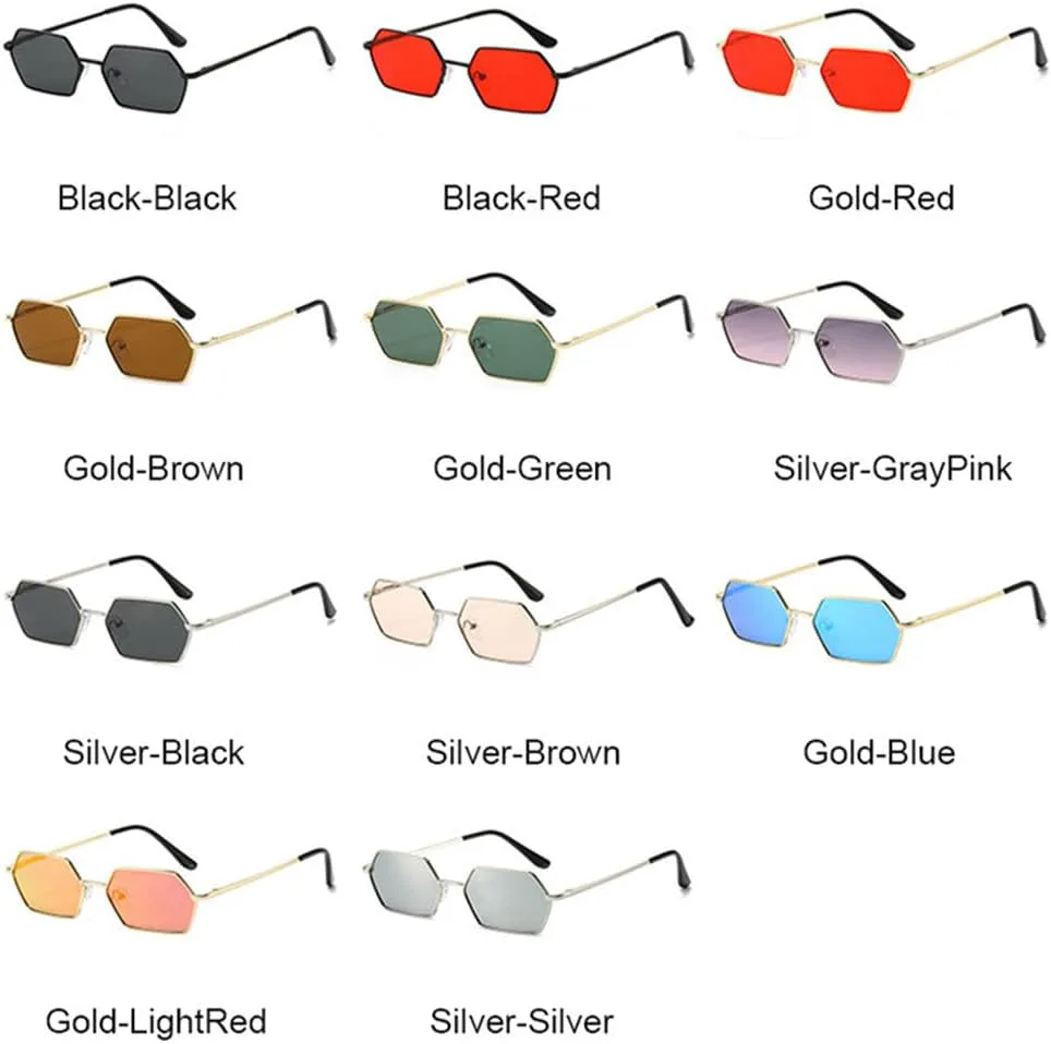 

Солнцезащитные очки UV400 - Маленькая оправа, красный металлик, для женщин и мужчин, для бега и занятий спортом на открытом воздухе UYPTK, Gold-redmirror