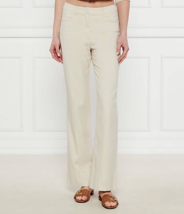 

Брюки Flare fit Marc Cain, желтый